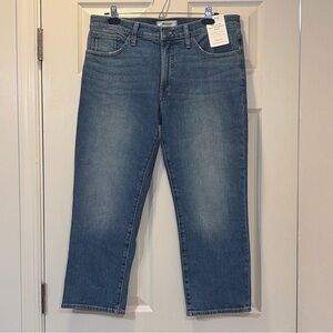 Madewell Women’s The Jules Slim-Straight Jean Size 30P NWT!